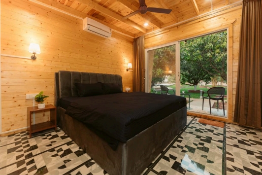 Wooden Chalet Interior